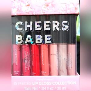 Cheers Babe 15 piece Lips gloss set